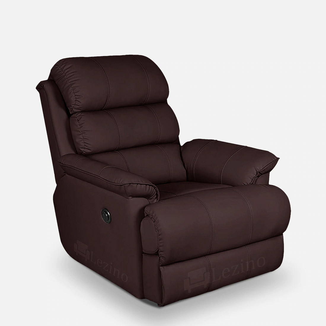 Queny 1 Seater Electric Recliner in Brown Colour – Febritrak